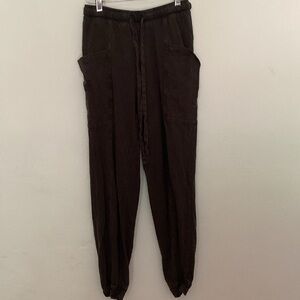 Aerie Dark Gray, 100% Cotton Joggers